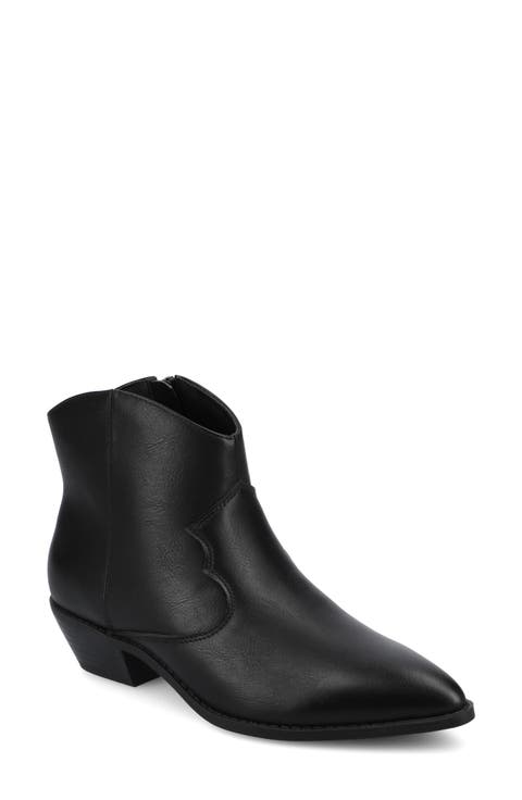 Taliah Western Ankle Boot - Wide Width Available (Women)