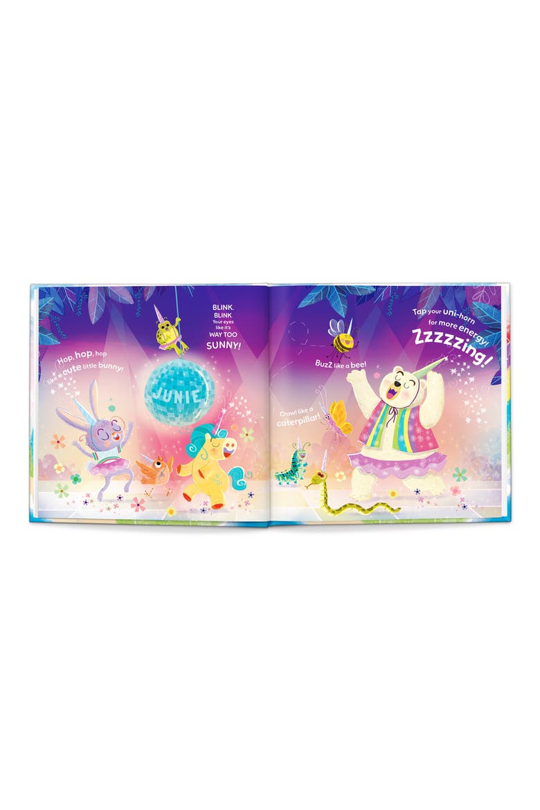 'Unicorn Dance Party' Personalized Book, Alternate, color, PINK MULTI
