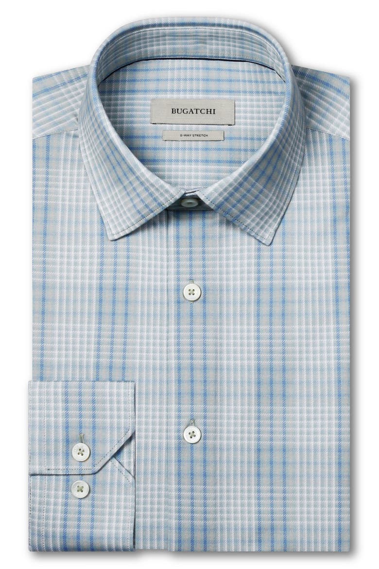 James Plaid Cotton Performance Shirt, Alternate, color, AVOCADO