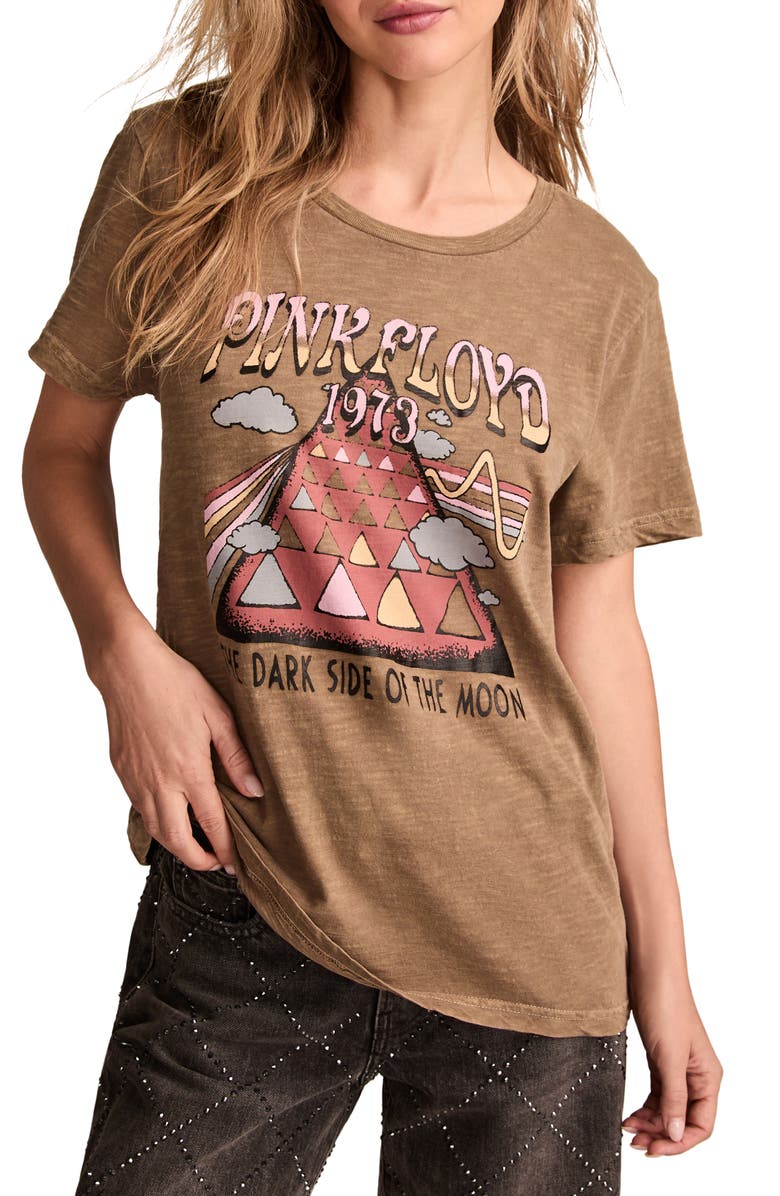 Lucky Brand Pink Floyd Dark Side of The Moon Graphic T-Shirt, Main, color, 