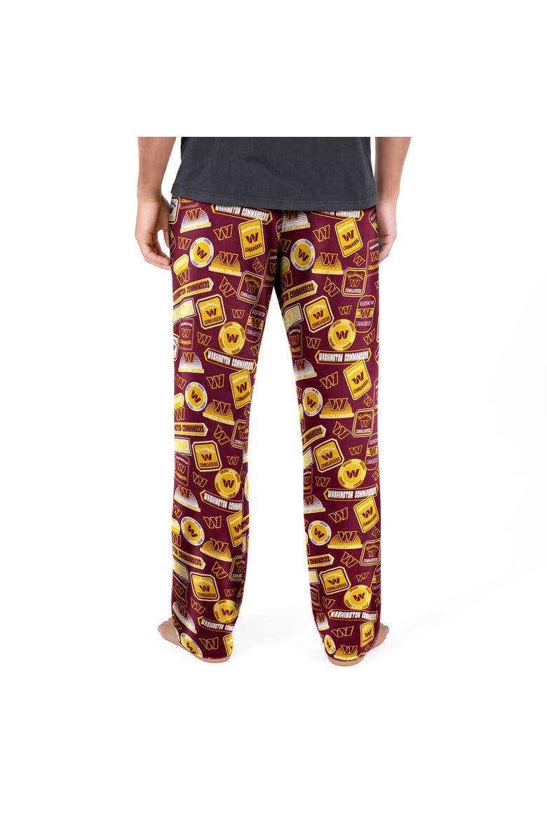 Men's Concepts Sport Burgundy Washington Commanders Grady Pants, Alternate, color, Burgundy