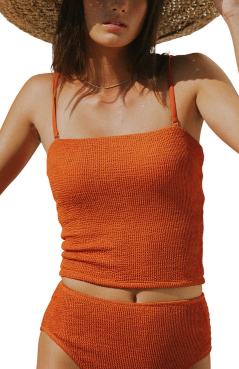 Ginger Strapless Tube Tankini Top