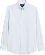 Mizzen+Main Leeward Trim Fit Micropattern Button-Up Shirt