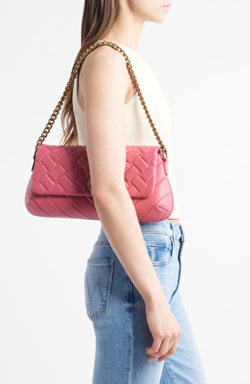 Kurt Geiger London Long Kensington Quilted Leather Shoulder Bag