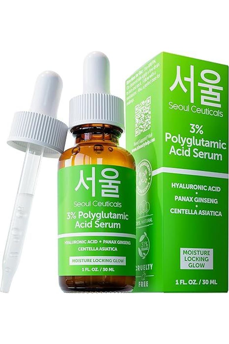 Korean Skincare Polyglutamic Acid Serum, Main, color, Clear