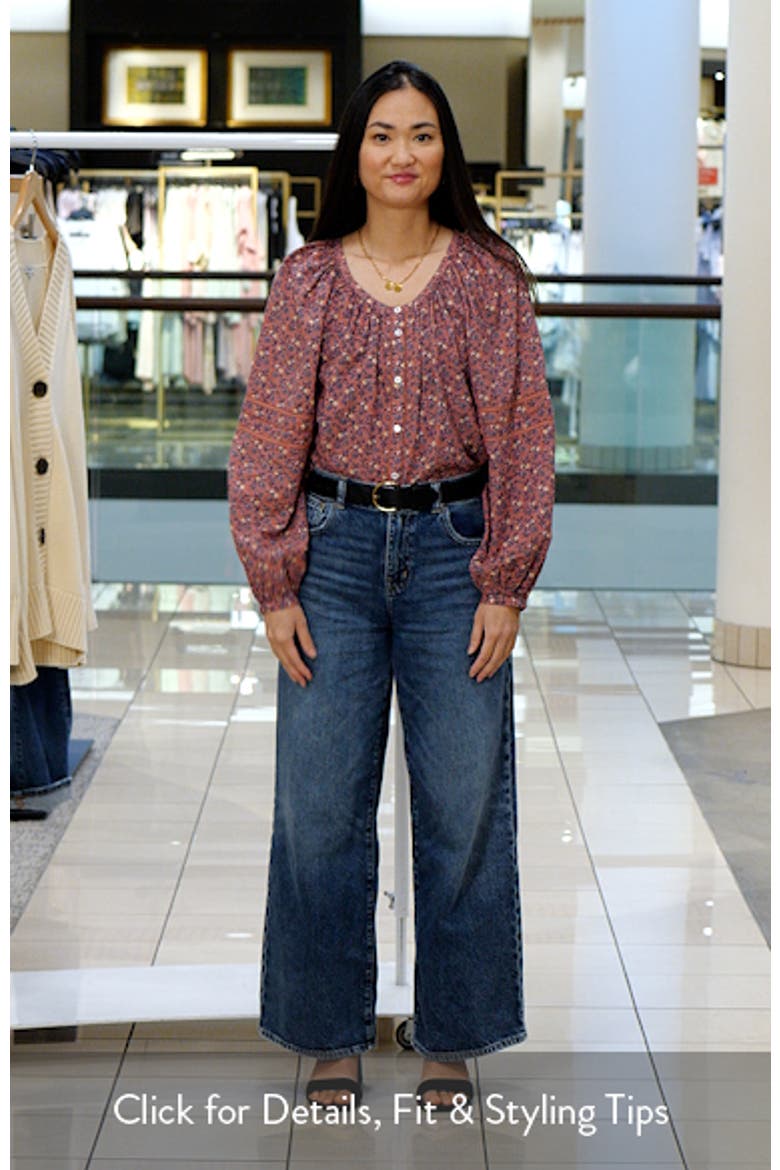 Puff-Sleeve A-Line Top video