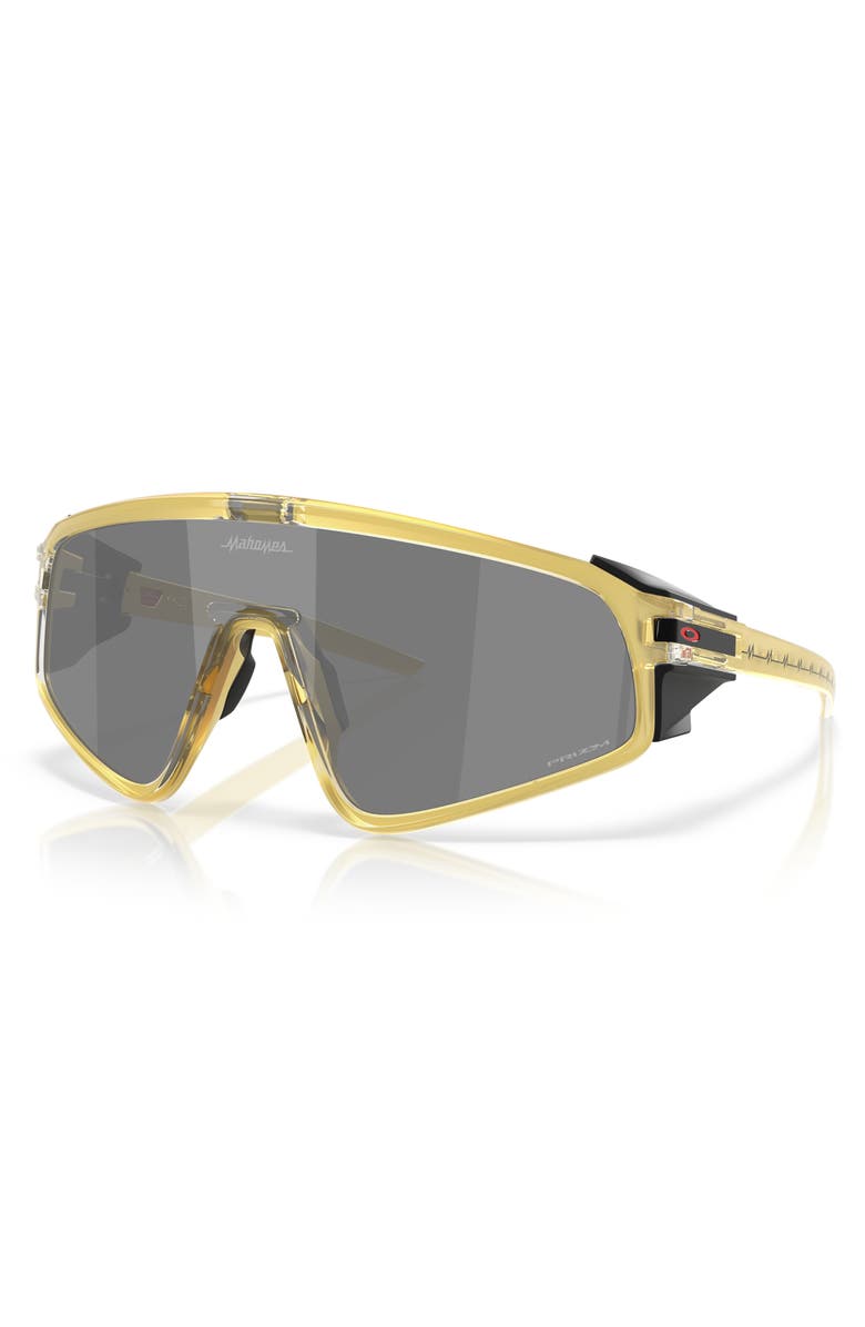 Oakley 135mm Prizm<sup>™</sup> Shield Sunglasses, Alternate, color, Black Gold