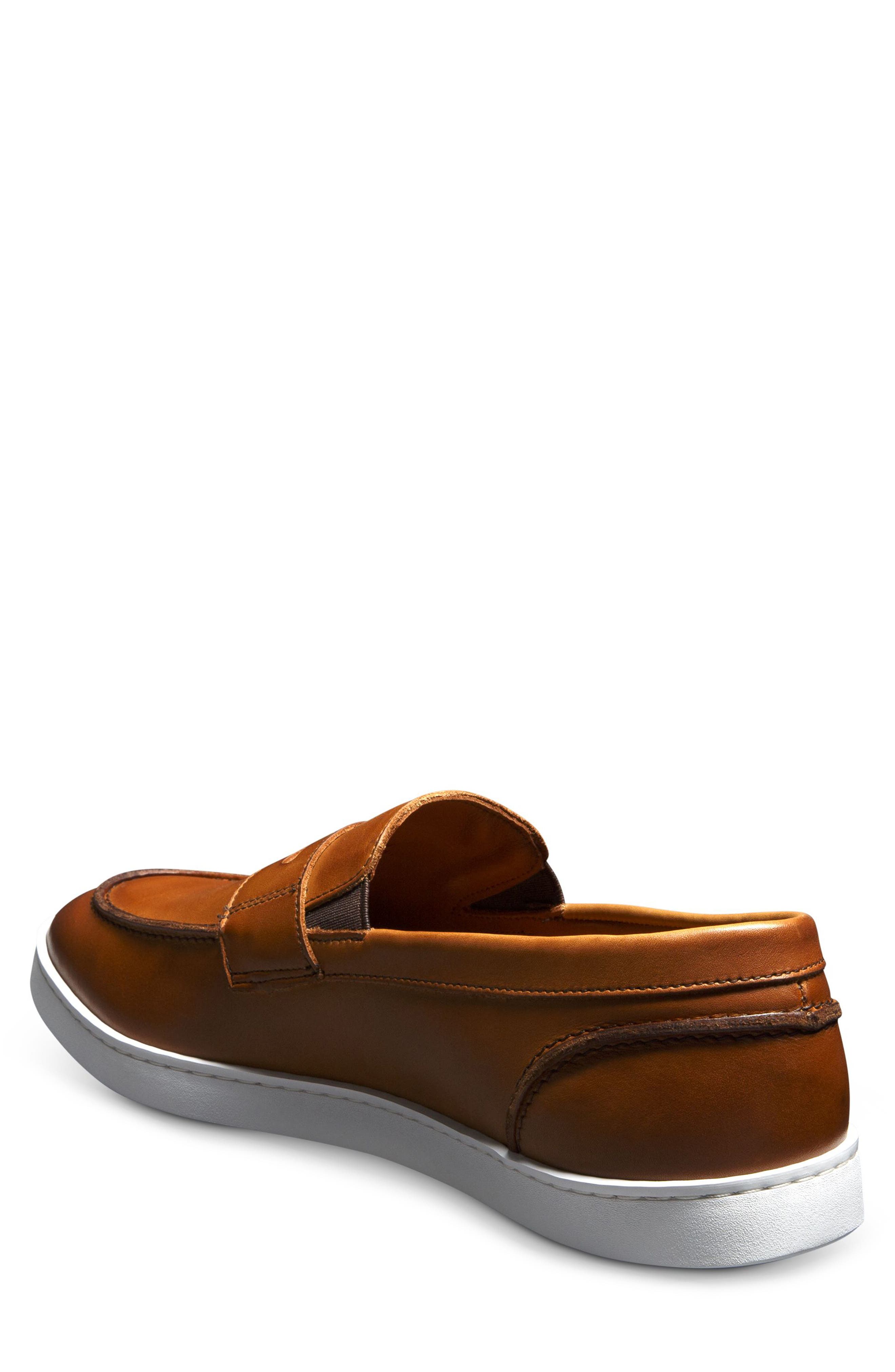 Allen Edmonds Randolph Slip-On Sneaker, Alternate, color, Walnut