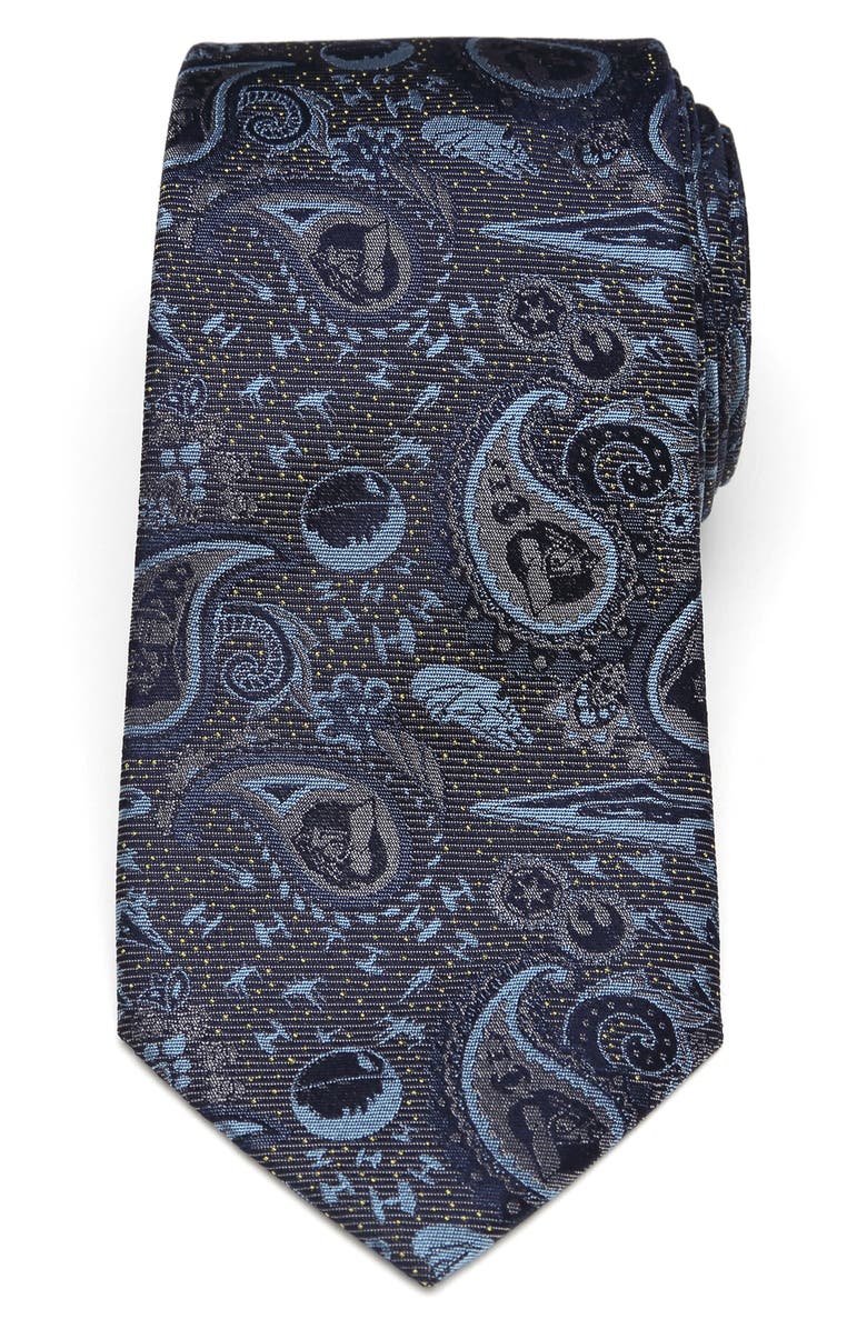Cufflinks, Inc. Star Wars<sup>™</sup> - Darth Vader Paisley Silk Tie, Main, color, 