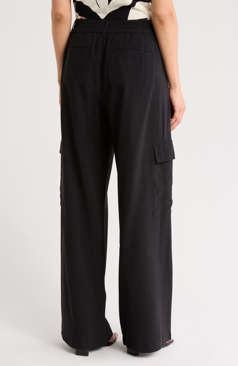 Sanctuary Posh Cargo Pants, Alternate, color, Black