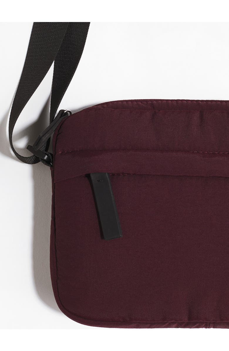 H&M Nylon Crossbody Bag, Alternate, color, Burgundy