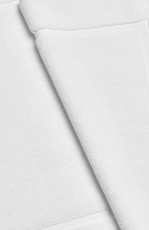 Christy Renaissance Classic Cushiony Soft Cotton Bath Mat In White