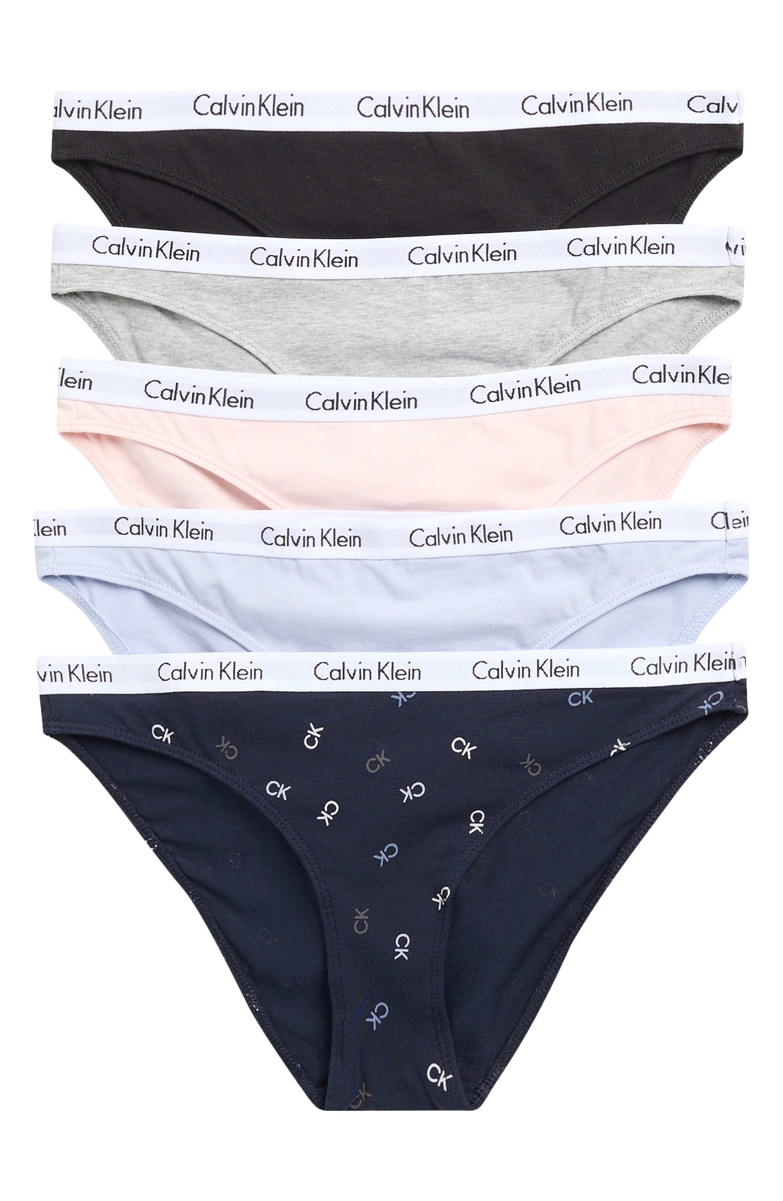 Calvin Klein Logo Bikini - Pack of 5