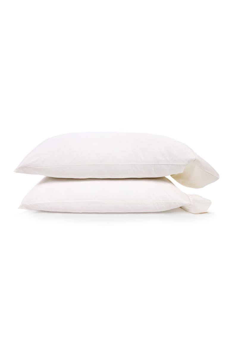 Classico Cotton Sateen Duvet Cover & Sham Set, Alternate, color, IVORY