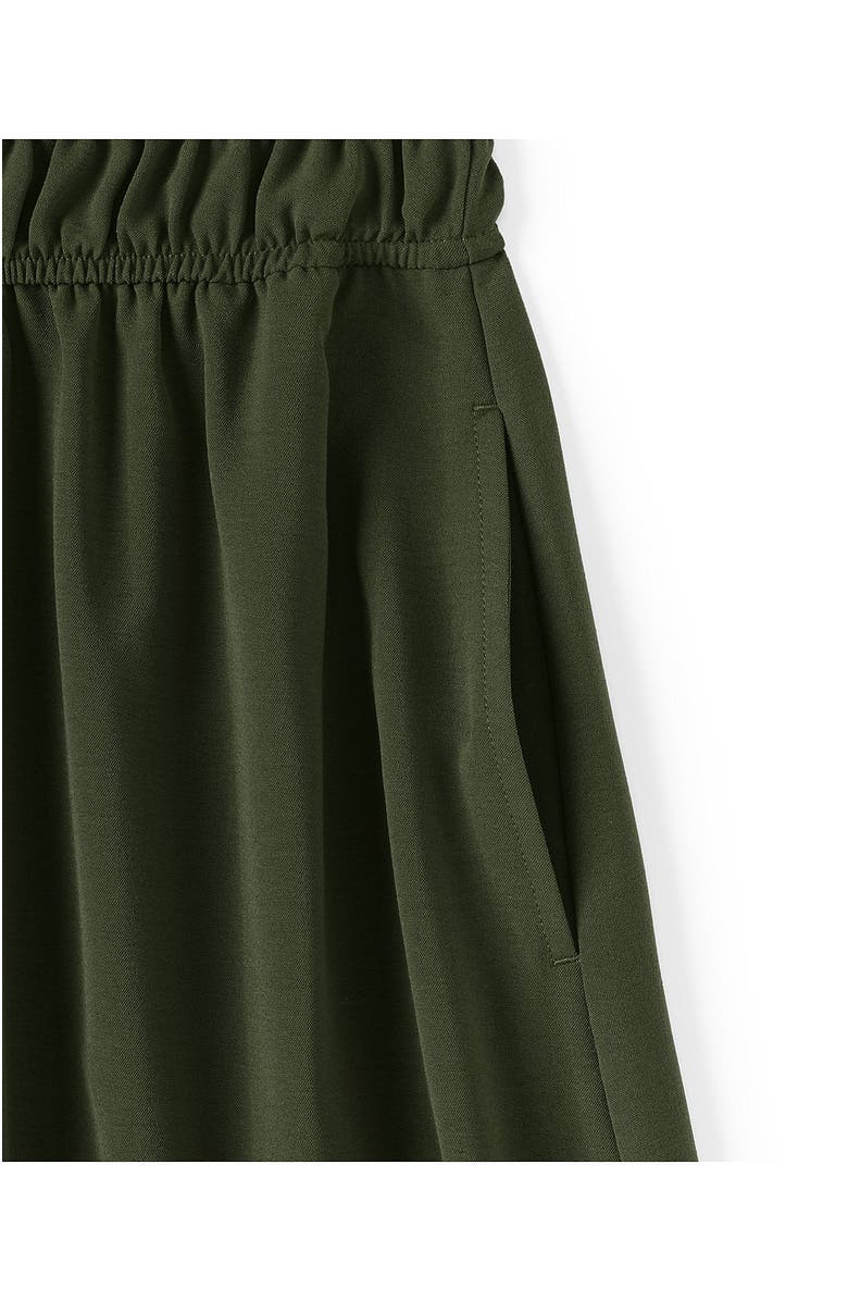 Lands' End Plus Size Creaseless One Shoulder Midi Dress, Alternate, color, 