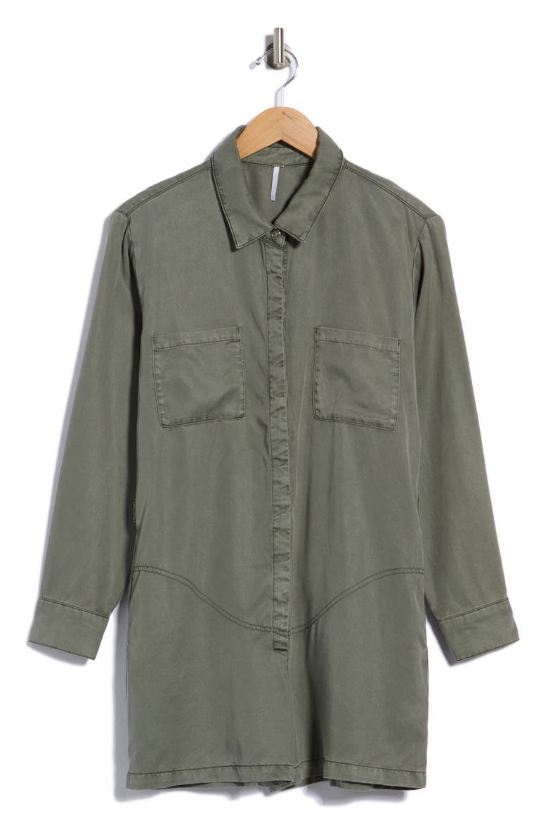 Maisie Tencel Romper, Main, color, REED PIGMENT
