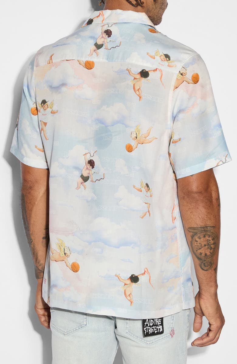 Ksubi Dreamers Lyocell Camp Shirt, Alternate, color,