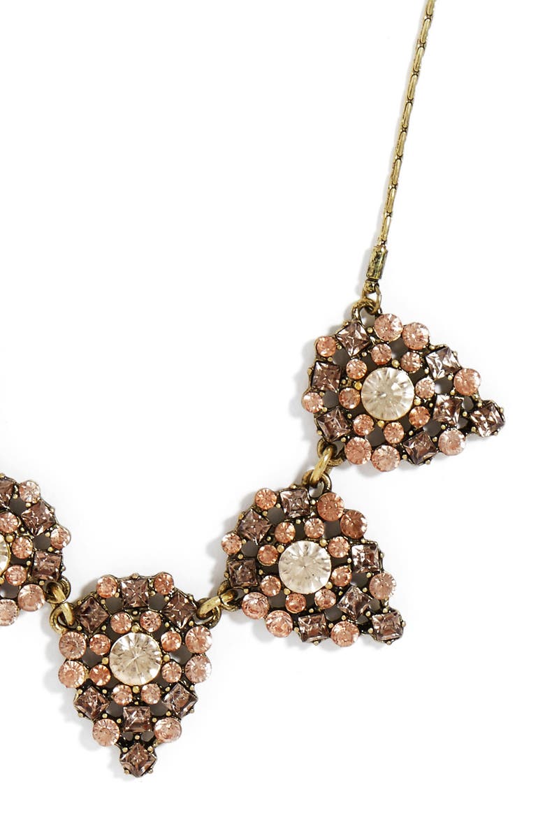 BaubleBar 'Frost' Crystal Teardrop Necklace, Alternate, color,