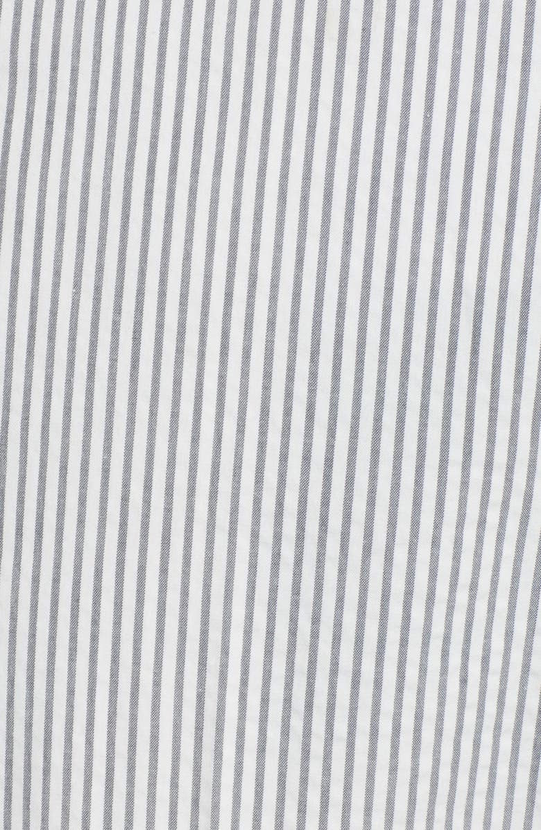 Berle Flat Front Seersucker Pants, Alternate, color, Grey