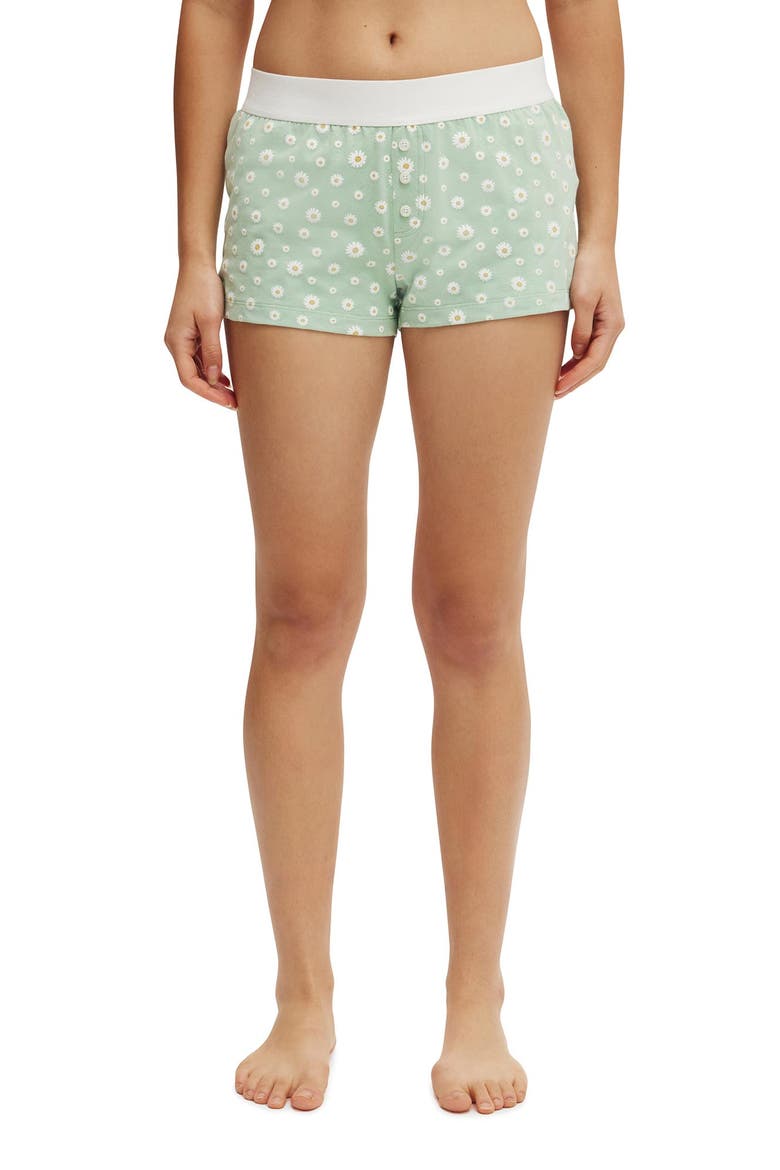 Women's Dreamy Soft Boyshort, Main, color, Spring Daisy