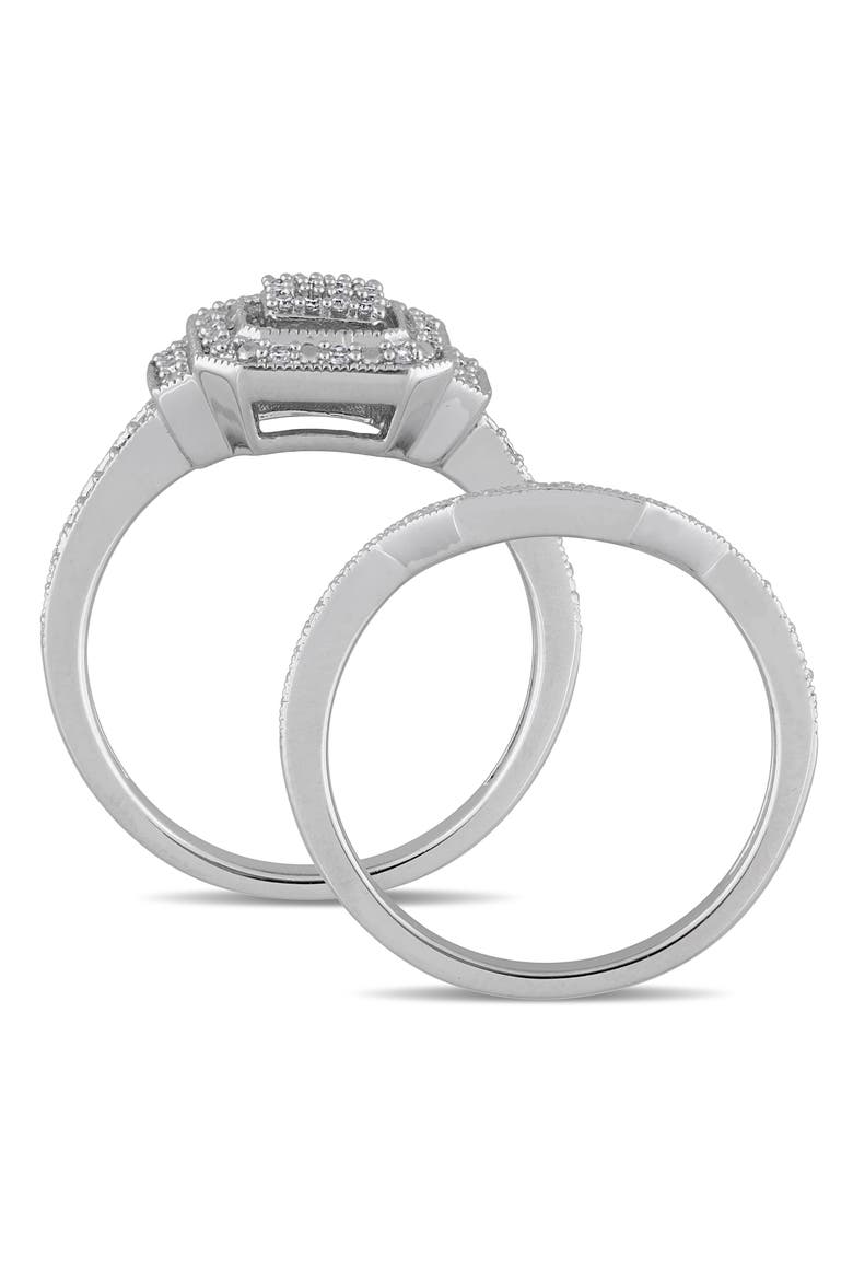 Diamond Engagement Ring Set - 0.23 ctw, Alternate, color, WHITE