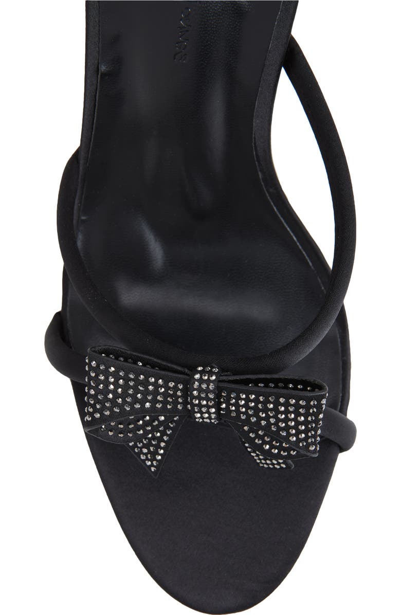 WILD DIVA LOUNGE Tampa Bow Ankle Wrap Sandal, Alternate, color,