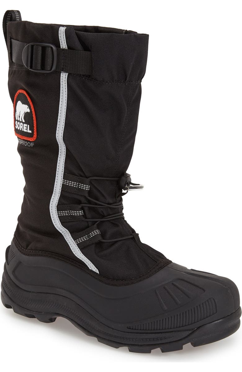 SOREL <sup>™</sup>Sorel 'Alpha PAC<sup>™</sup> XT' Waterproof Insulated Snow Boot, Main, color,