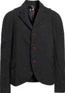Comme des Garçons Comme des Garçons Juliet Sleeve Gabardine Blazer