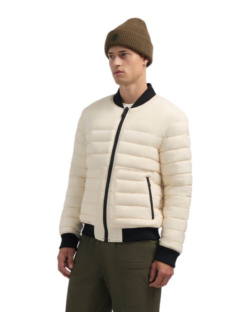 Pajar Aries Reversible Lightweight Bomber Jacket In Neutral