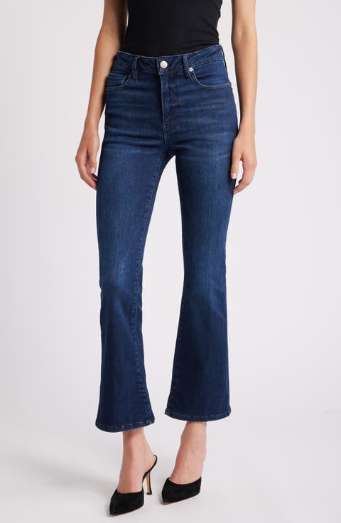 Le Crop Mini Bootcut Jeans