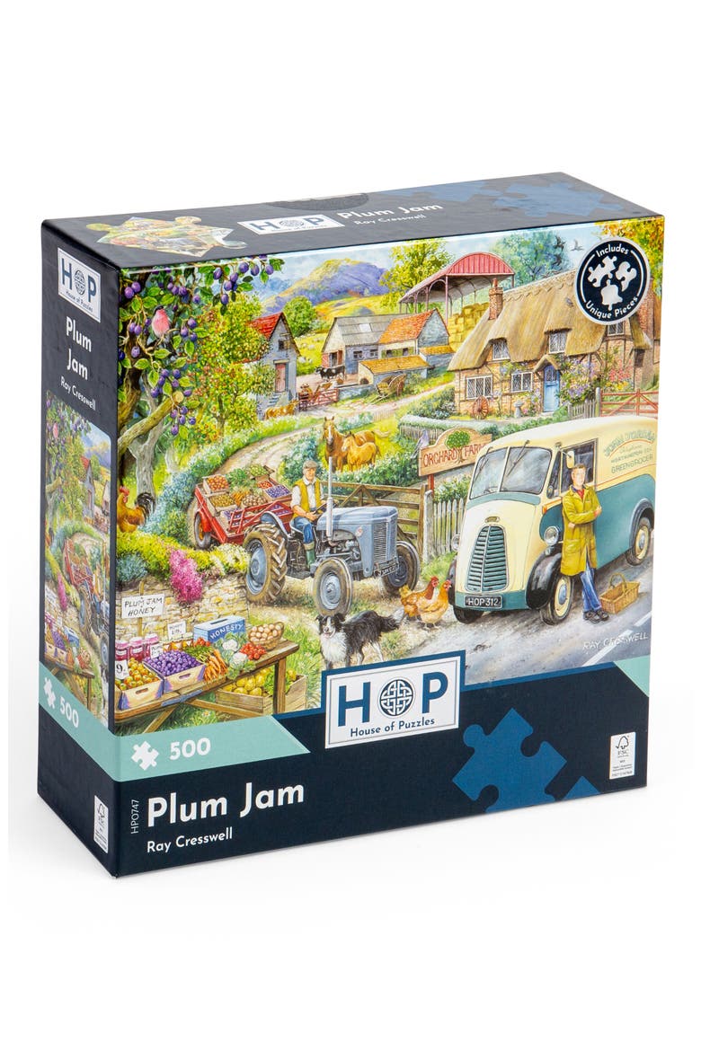 Plum Jam 500-Piece Jigsaw Puzzle, Main, color, NONE