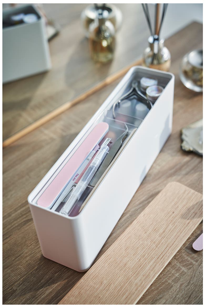 Nail Polish Organizer, Alternate, color, WHITE