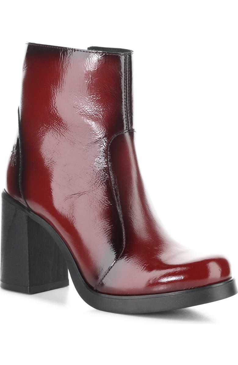 Fly London Siju Block Heel Bootie, Main, color, 002 Int Rust