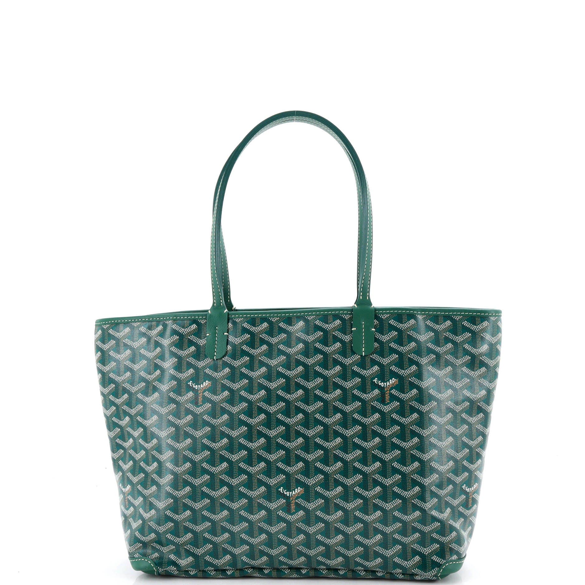 Artois Tote Coated Canvas MM, Alternate, color, Green