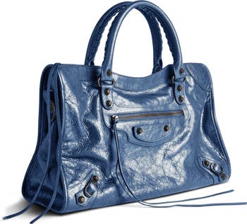 Medium Le City Leather Satchel