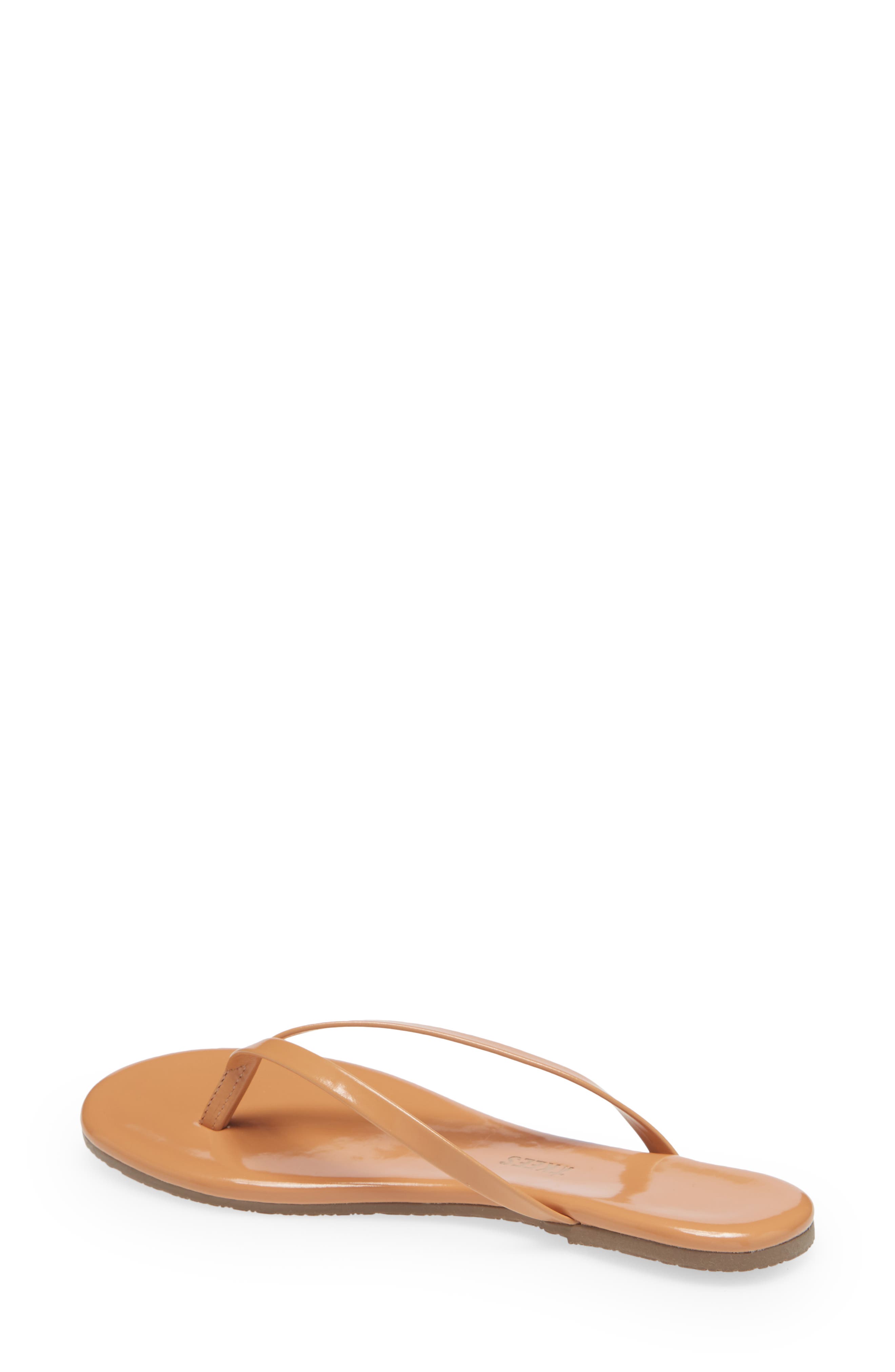 TKEES Foundations Gloss Flip Flop, Alternate, color, Sun Bliss