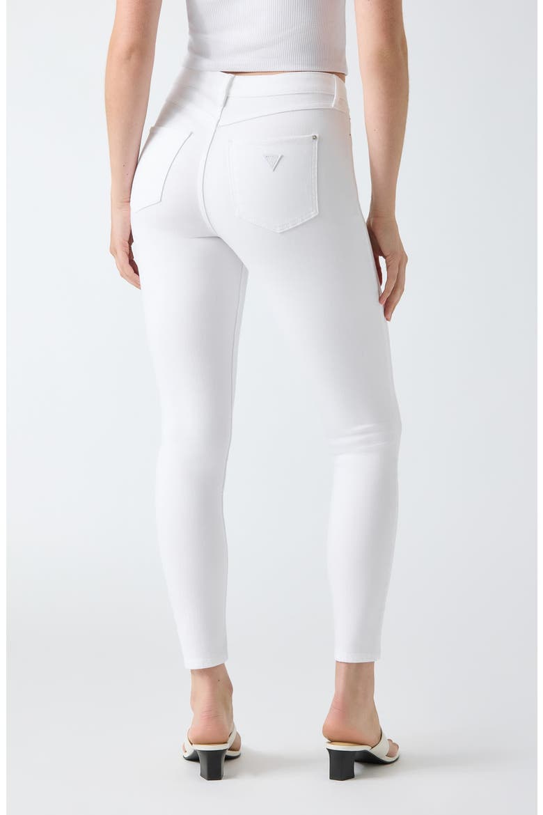 1981 High Waist Skinny Jeans, Alternate, color, WHITE