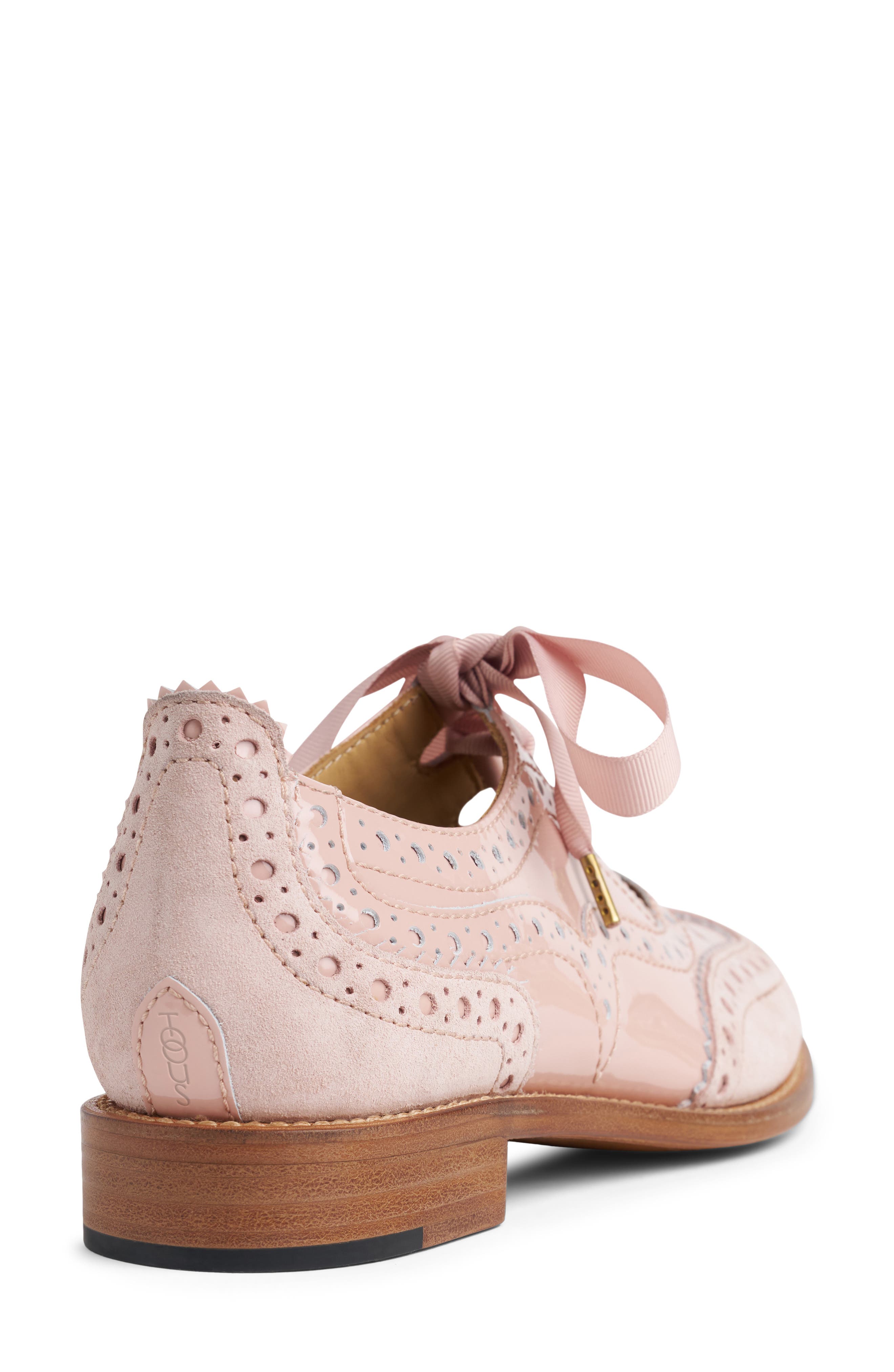 Ms. Lyndie Wingtip Oxford, Alternate, color, MOCHI
