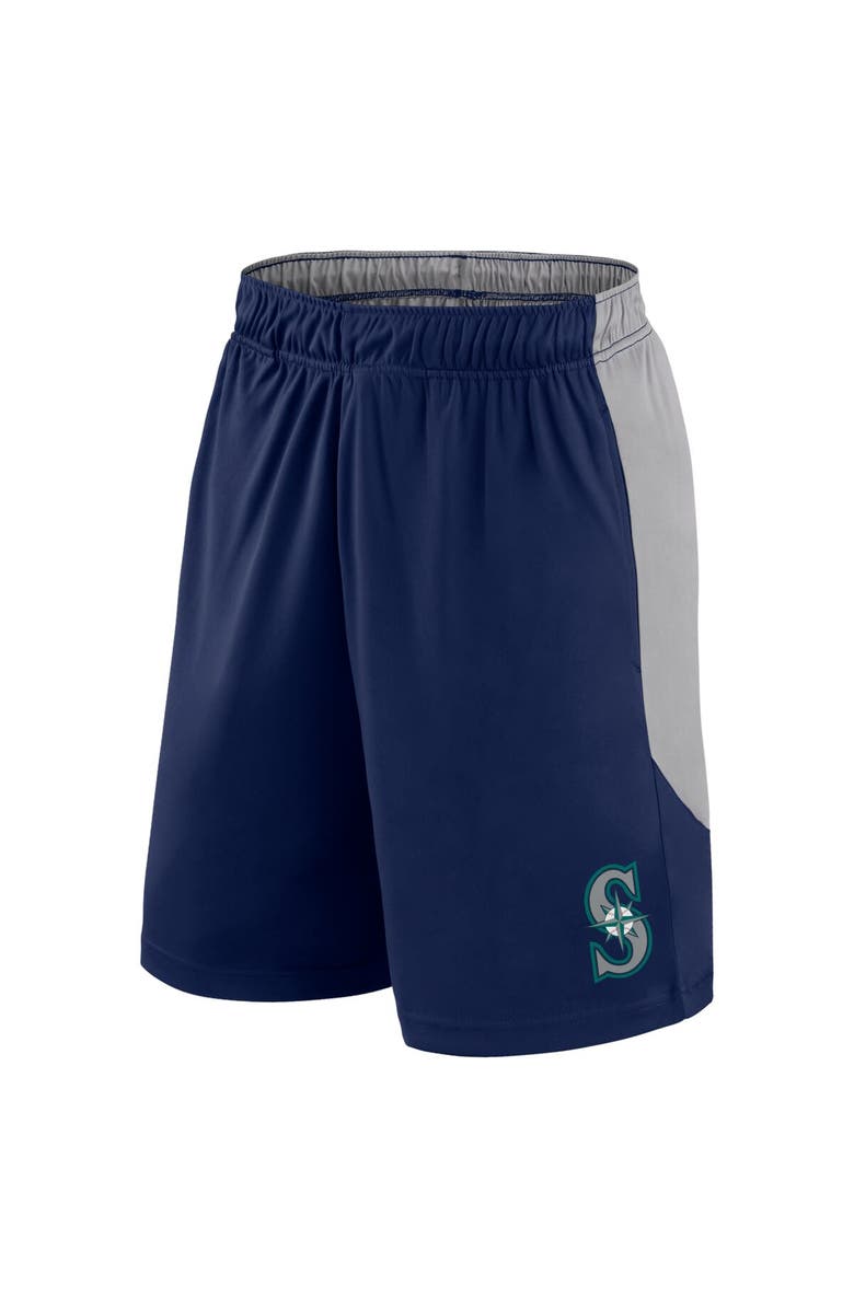 FANATICS Men's Fanatics Navy/Gray Seattle Mariners Go Hard Shorts, Alternate, color, 