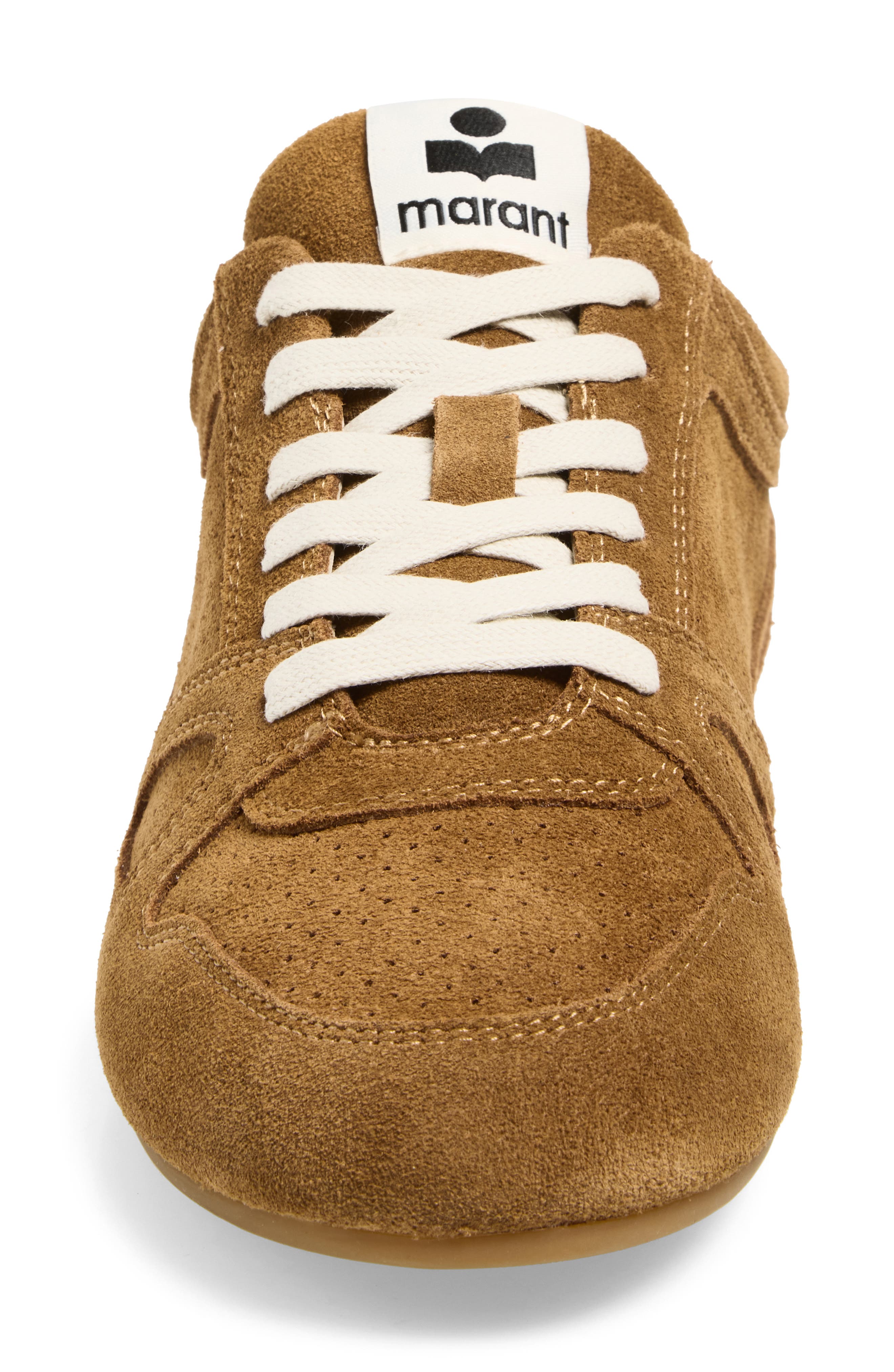 Isabel Marant Senny Low Top Sneaker, Alternate, color, Cognac
