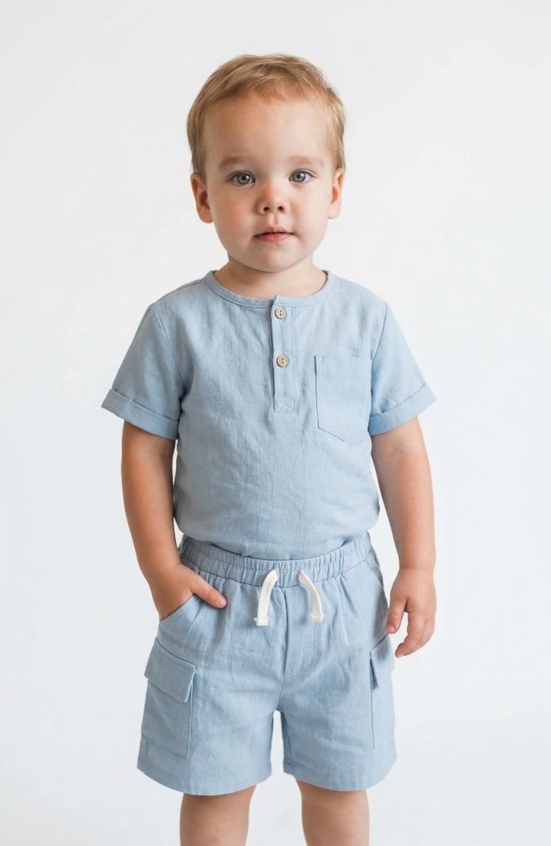 Joe's Jeans Henley & Shorts Set, Alternate, color, 