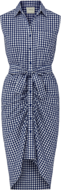 The Shirt by Rochelle Behrens The Sleeveless Wrap Front Dress