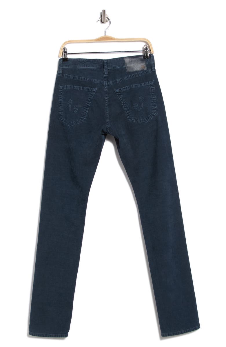 AG Everett Slim Straight Twill Jeans, Alternate, color, Sulfur Blue Vault