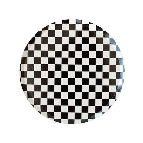 Jollity & Co Checkered Dessert Plates