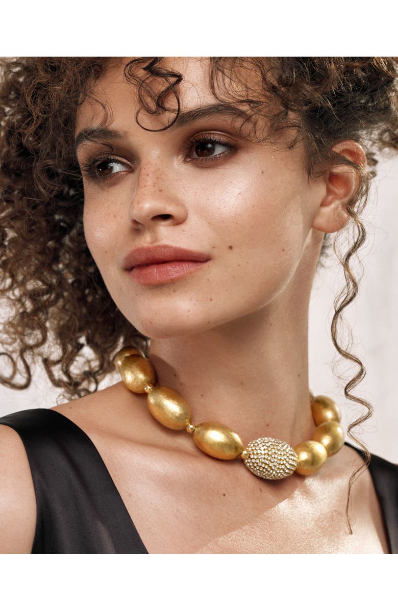 Saulė Label Chèrie Necklace, Alternate, color, Gold Glimmer