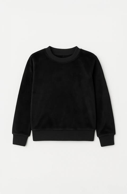 Minky Crewneck Sweatshirt (Big Kid)