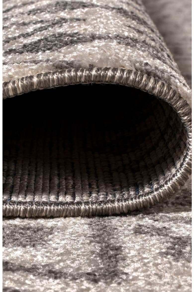 Ifrane Berber Geometric Stripe Area Rug, Alternate, color, Cream/Gray
