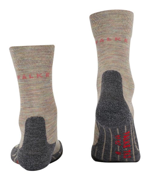Falke Tk2 Explore Melange Hiking Socks In Neutral