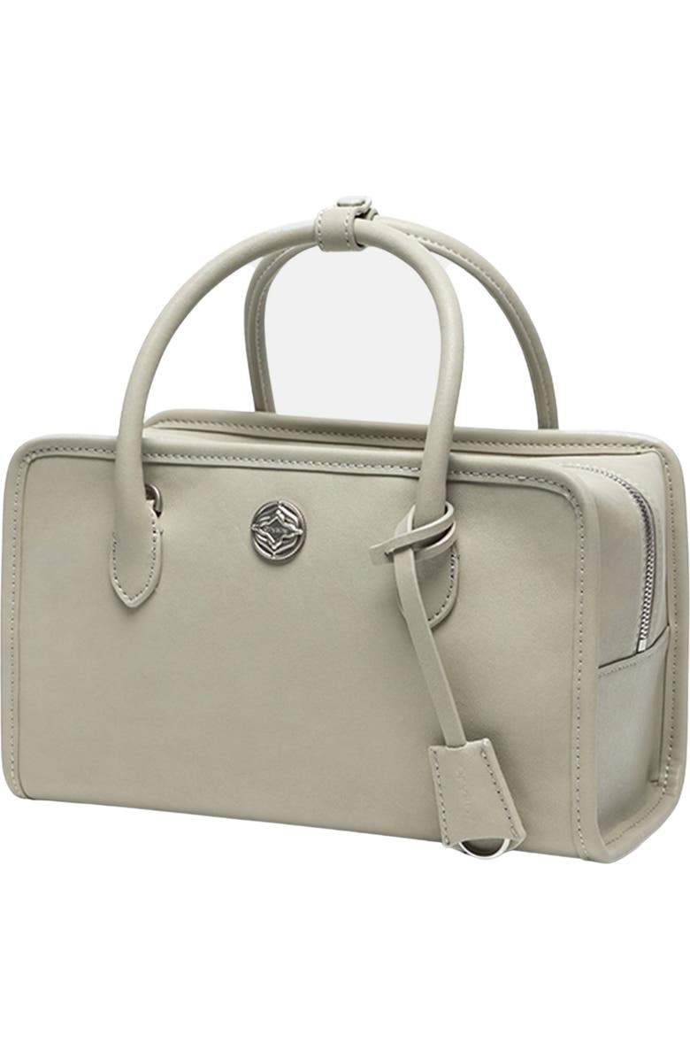 Oryany Claude Leather Satchel, Alternate, color, Foggy
