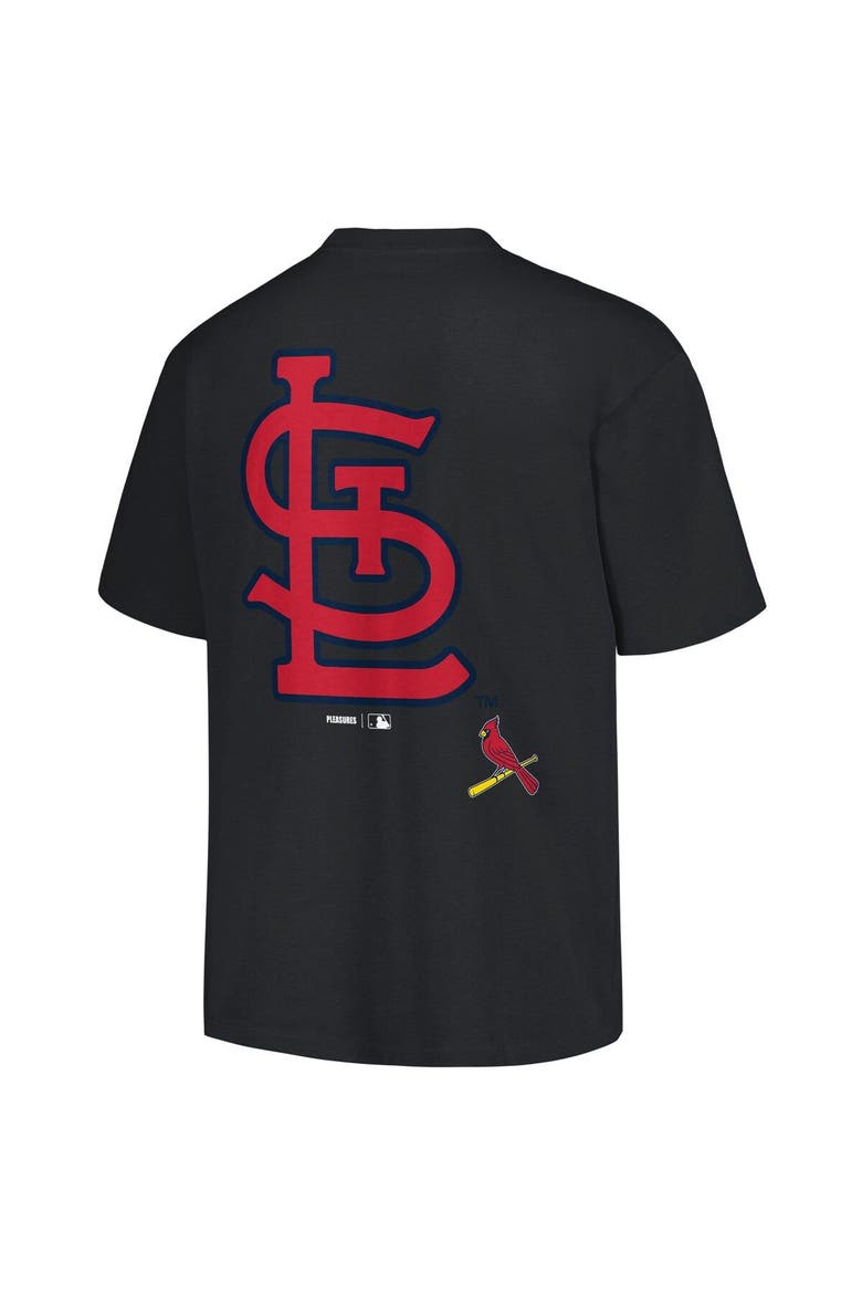 Men's PLEASURES  Black St. Louis Cardinals Ballpark T-Shirt, Alternate, color, Black